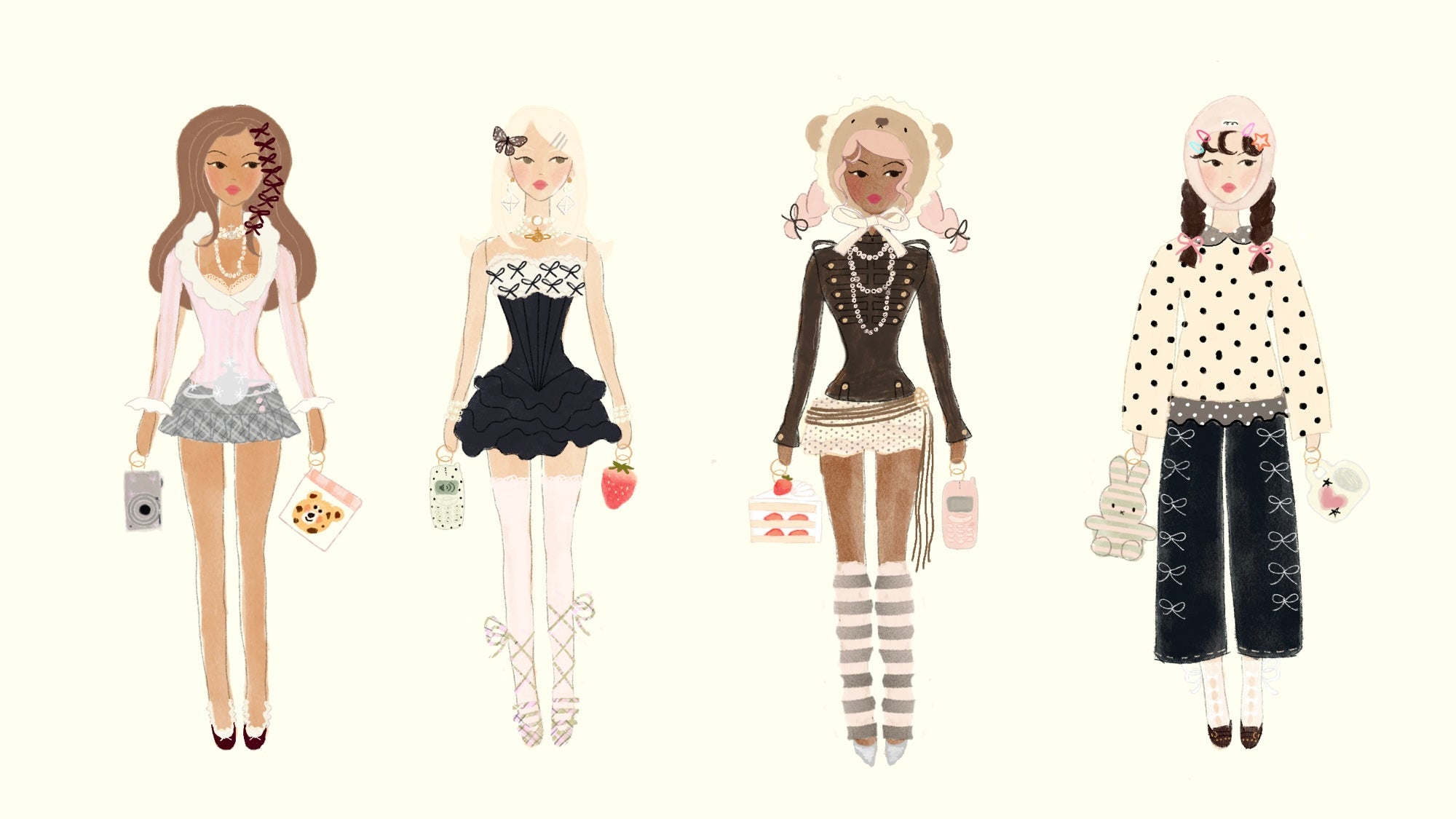 PREORDER NANA x TRIZULIE DOLL CHARMS